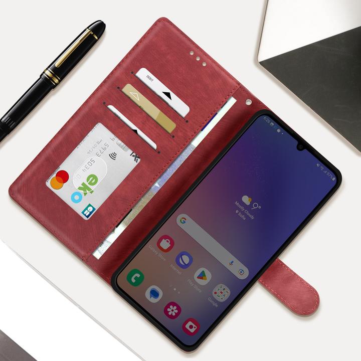 Actual product image Avizar Strap Cover Wallet Cover Series (Samsung Galaxy A05)