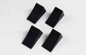 Actual product image Tamiya Tire Block (Black, 4pcs.)