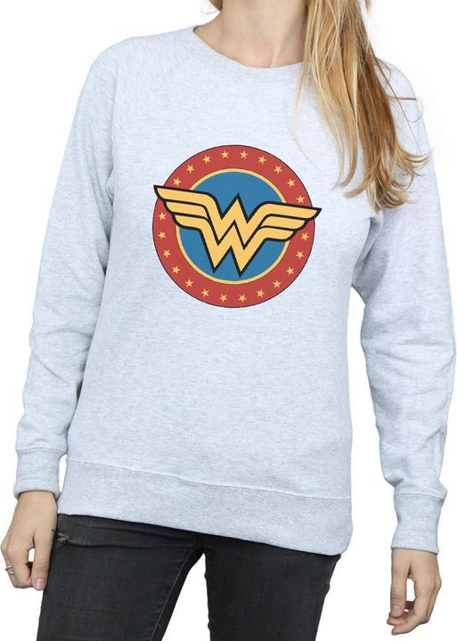 Immagine prodotto Wonder Woman Felpa Donna/Ladies Logo Heather (XL)