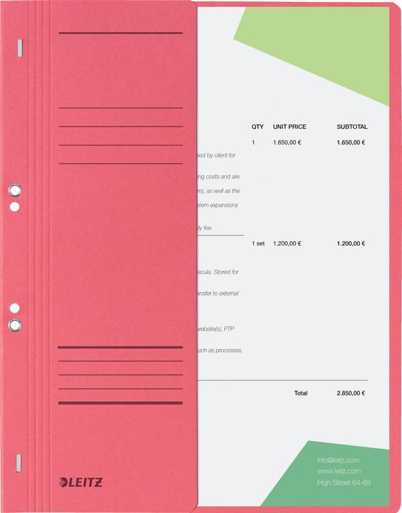 Produktbild Leitz Sammelmappe 1/2 Deckel (A4, 1 x)