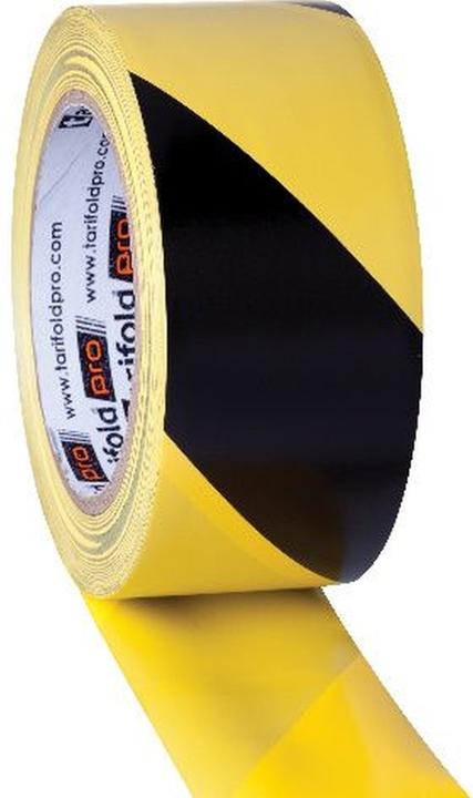 Actual product image Tarifold Floor marking tape 50mmx33m yellow/black (50 mm)