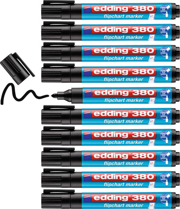 Immagine prodotto Edding Lavagna a fogli mobili 380 (Nero, 1.50 mm, 1 x)