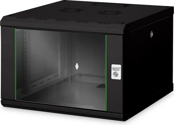 Actual product image Digitus Wall Mounting Cabinet Unique Series - 600x600 mm (WxD) (7 RU, 19 inch rack)