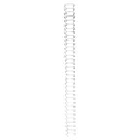 pavo Spiral wire white 6.4 mm Box of 100.