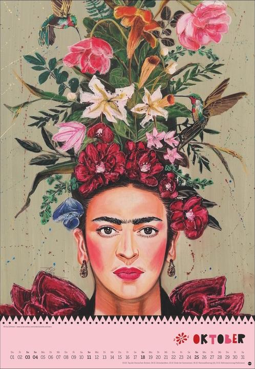 Produktbild Frida Posterkalender 2026 (37 x 53.5 cm, Harter Einband, Deutsch)
