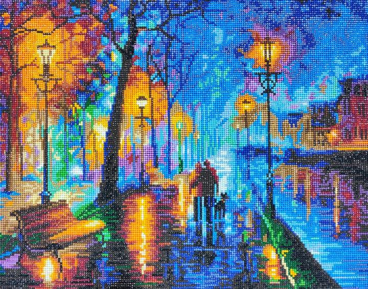 Produktbild Craft Buddy Melodie der Nacht, 40x50cm Crystal Art Kit