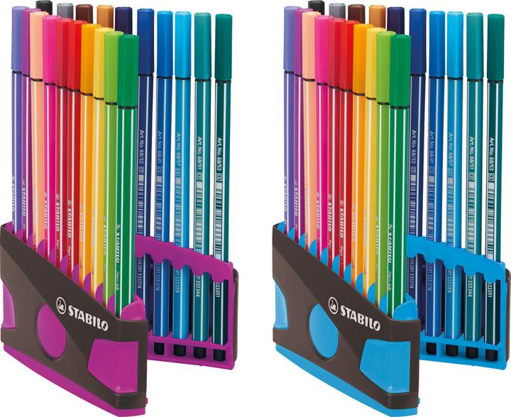 Immagine prodotto STABILO Penna 68 Pennarello premium (Multicolore, 20 x)