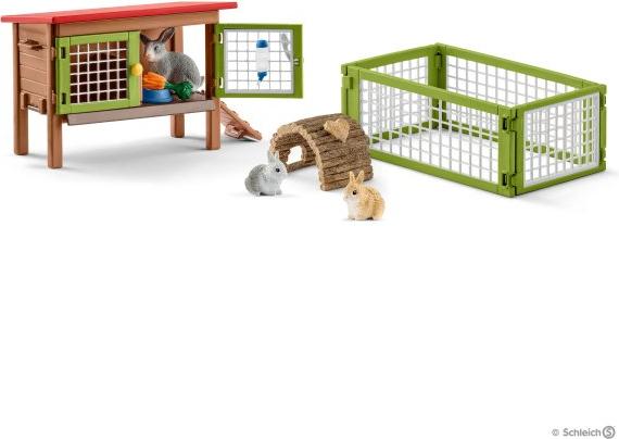 Productafbeelding Schleich Konijnenhok