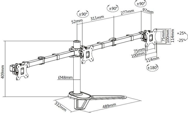 Image du produit equip Montage sur table (Tables, 27")