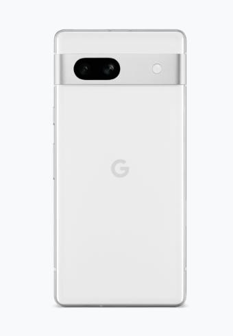 Actual product image Google Pixel 7a (128 GB, Snow, 6.10", SIM + eSIM, 64 Mpx, 5G)