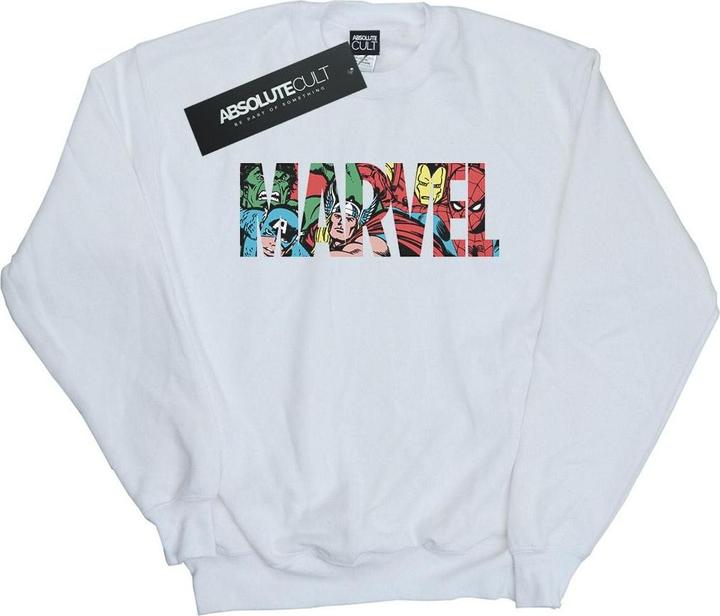 Logo Character Infill Sweatshirt Mädchen