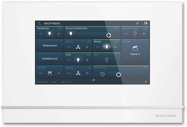 Produktbild Busch-Jaeger Busch-SmartTouch 7" 6136/07-811 Touch-Display