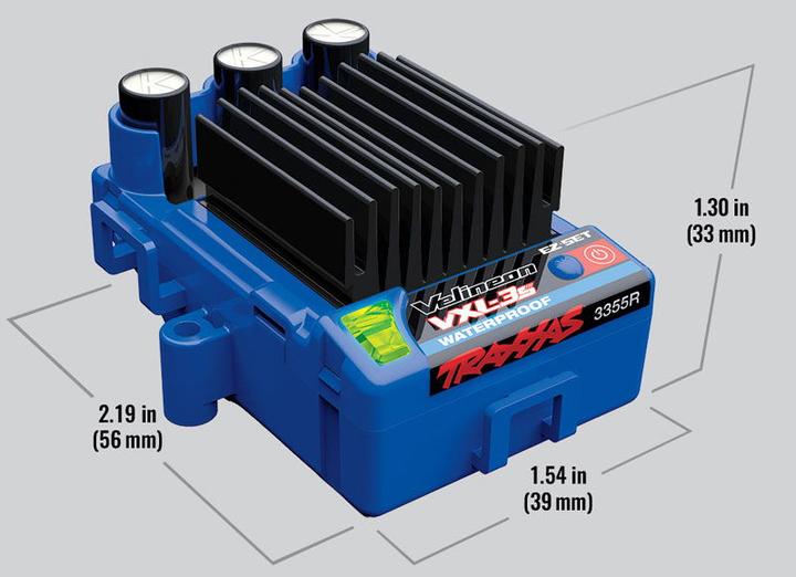 Immagine prodotto Traxxas Drag Slash elettrico Brushless Drag Racer 2WD 1:10 RTR viola (RTR pronto all'uso)