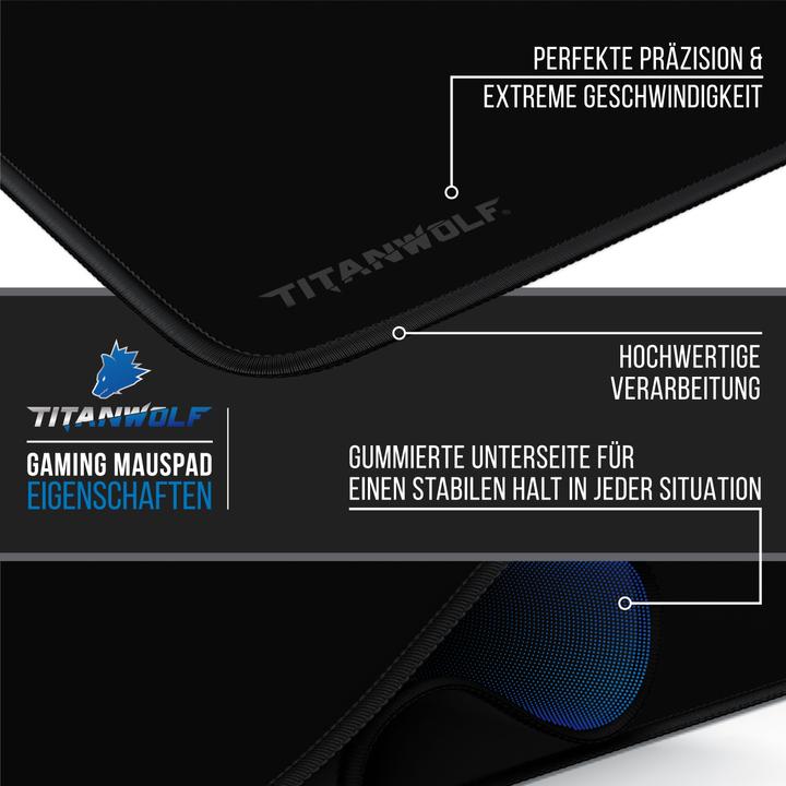 Produktbild Titanwolf Gaming Mauspad (3XL)