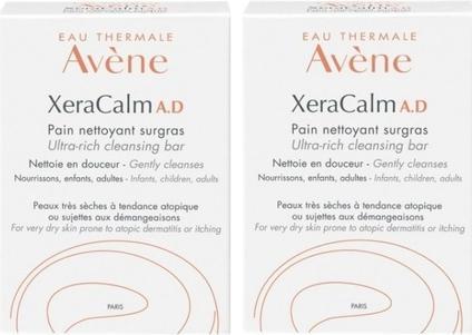 Produktbild Avène Körperreinigungsmittel in Riegelform XeraCalm A.D - 2 x 100 g (Handseife Nachfüllpackung)