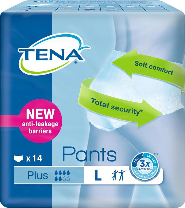 Actual product image Tena Pants Plus L (14 x, Large)