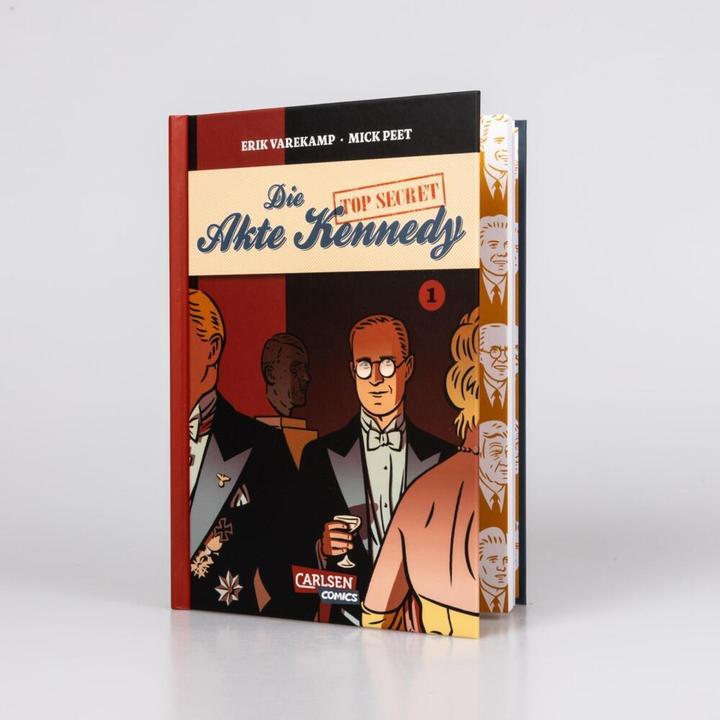 Actual product image Die Akte Kennedy 1: Ich werde Präsident (German, Mick Peet, Erik Varekamp, 2023)
