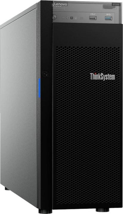 Lenovo DCG ThinkSystem ST250 Xeon E-2224 4C Cache/71W O/B 3.5inch HS 4 SW RAID HS (Intel Xeon E-2224G, 16 GB, Tower Server)