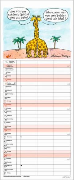 Image du produit Minuteur pour 2 2025 (19 x 46 cm, Couverture rigide, Allemand)