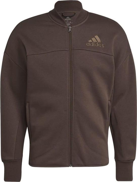 Actual product image adidas Mens Studio Lounge Fleece Track Top (S)