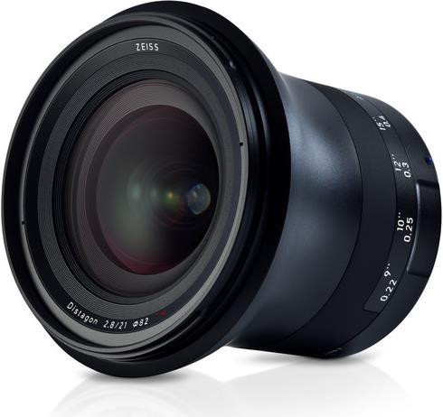 Image du produit Zeiss Milvus 2.8 / 21mm ZE Canon EF (Canon EF, Plein format)