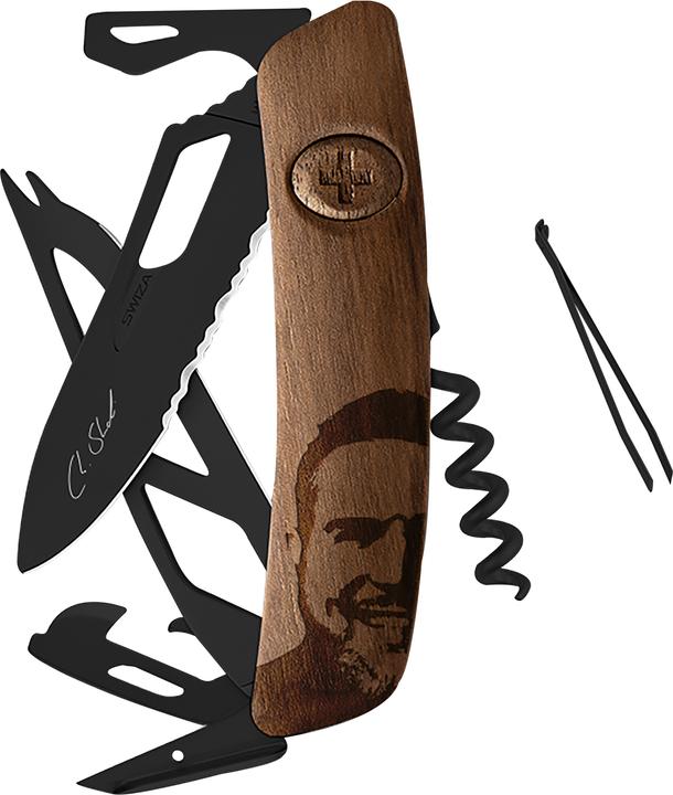 Produktbild Swiza Karriere Messer Stucki Walnuss Large