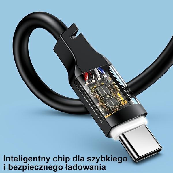 Image du produit Usams Câble de charge type-C vers type-C - Blanc (1.20 m, 100 W)