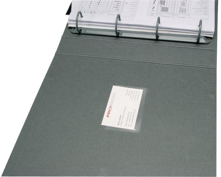 Produktbild Q-Connect Visitenkartentaschen (95 x 60 mm)
