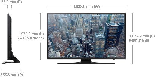 Immagine prodotto Samsung Ue75ju6470 (75", 4K)