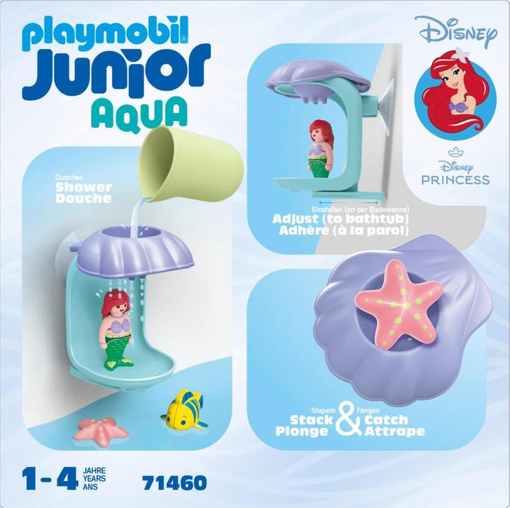 Actual product image Playmobil 71460 Playm. 1.2.3 & Disney: Ariel's Shell (71460, Playmobil 1.2.3)
