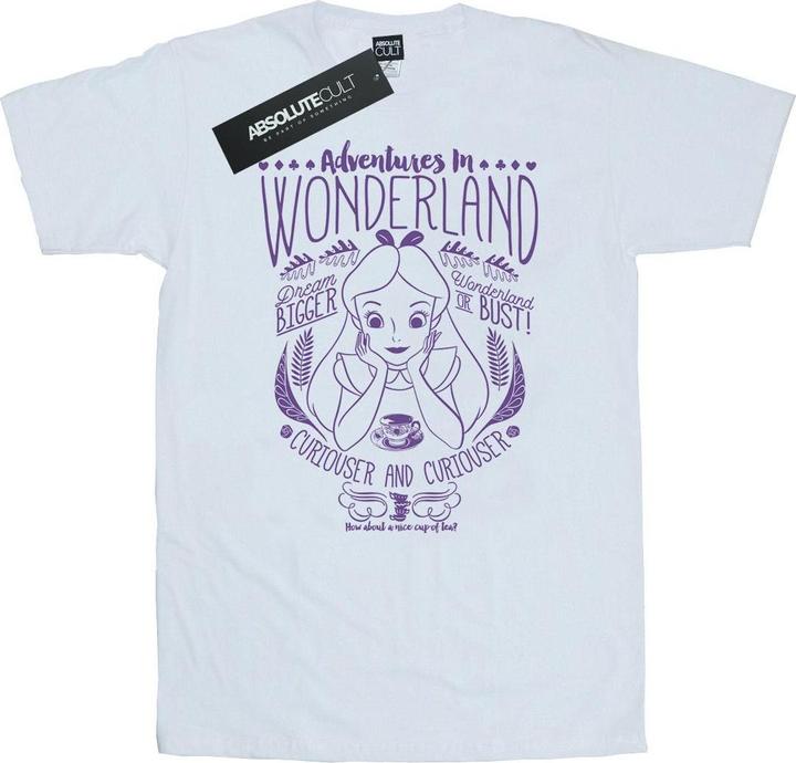 Disney Alice In Wonderland Adventures In Wonderland TShirt (M)