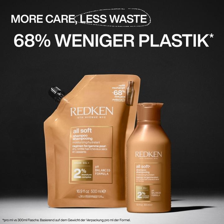 Actual product image Redken All Soft Shampoo Refill Pouch (500 ml, Liquid shampoo)