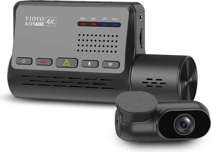 Viofo A139 Pro 2CH (Nachtsicht, WLAN, GPS-Empfänger, Full HD)