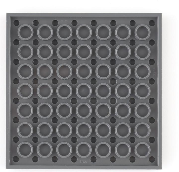 Actual product image LEGO 8x8 Building Plates Dark grey - Plates can be built on both sides - Star Wars 41539 Quantity 2 (41539, LEGO Accessories)