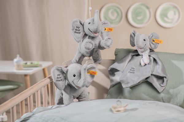 Produktbild Steiff Ellie Elefant My First Spieluhr 25 grau