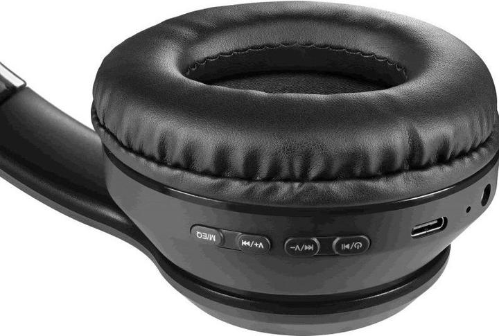 Actual product image Defender FREEMOTION B571 Wireless Bluetooth Backlight + MP3 Player + Microphone Headphones (Wireless)