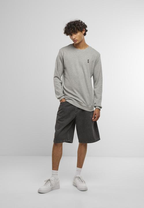 Actual product image Mister Tee MisterTee King Sign EMB Light Crew Sweatshirt - 201305 (XS)