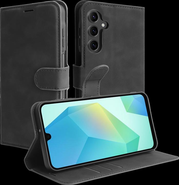 Produktbild Cazy Premium-Geldbörsen-Etui, Magnetisches Geldbörsen-Etui, Kartenfächer, Ständer (Samsung Galaxy A16)
