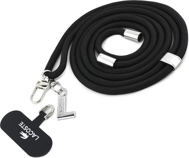 Produktbild Lacoste Etui Iconic Petit Pique Crossbody Cord MagSafe do iPhone 15 Pro zielony