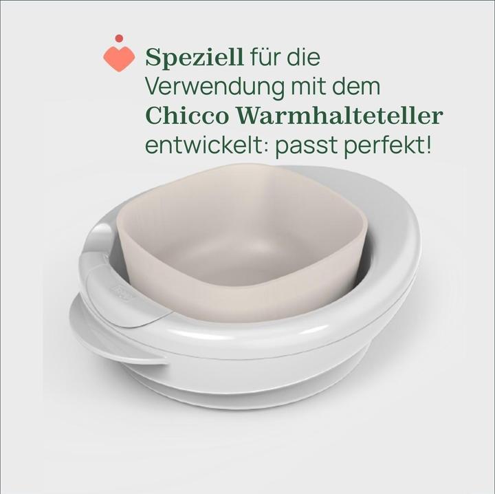 Produktbild Chicco Schüssel mit Deckel beige 6m+