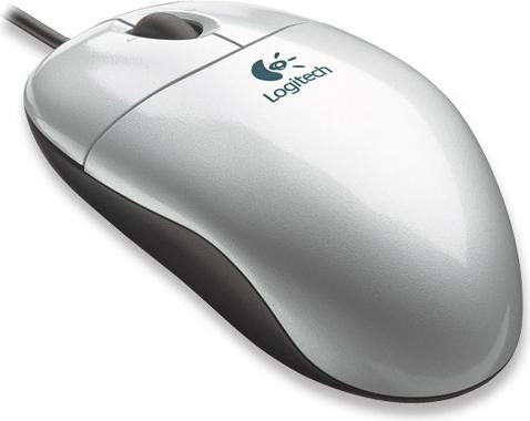 Produktbild Logitech Pilot Optical Mouse, silver, USB/PS/2, 1000dpi (Kabelgebunden)