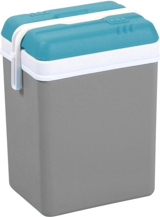 Produktbild EDA Plastiques Kühlbox Promotion 15 l blau/grau blauer Deckel, Box grau (15 l)