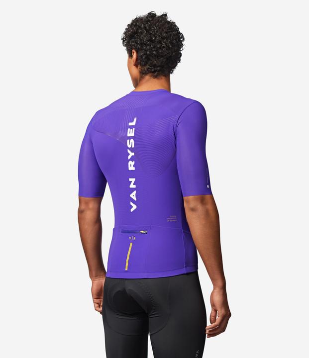 Actual product image Van rysel Rennrad Radtrikot kurzarm Sommer Unisex Racer 2 lila (L)
