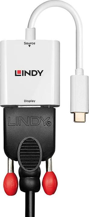 Actual product image Lindy USB Type C to VGA Converter (USB-C, 11 cm)