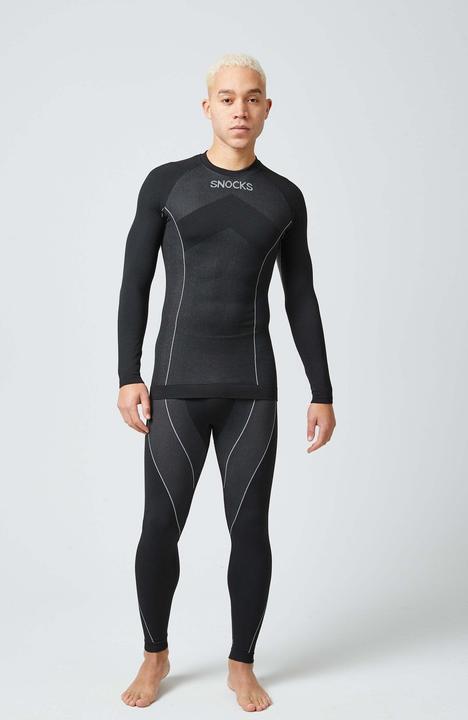 Image du produit Snocks Sous-vêtements thermiques avec trou pour le pouce (M)