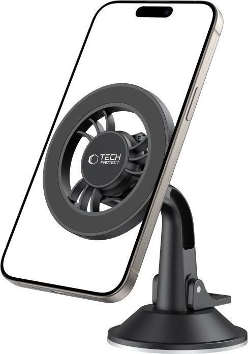 Immagine prodotto Tech-Protect N56 Magnetic MagSafe Car Holder for Cockpit, Windshield Mount - Black