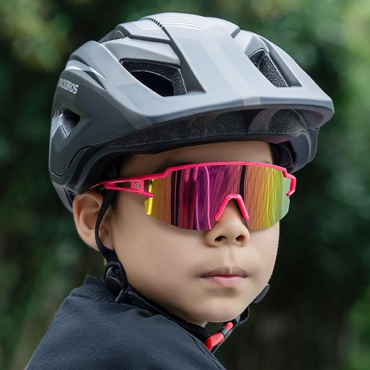 Actual product image Rockbros Other goods Kids Cycling Glasses, Polarized, UV Protection, Children's - Gray (Grey, Polarised glass)