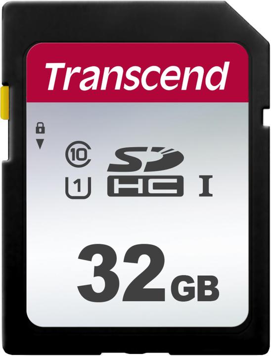 Transcend 32GB UHS-I U1 SD-kaart TLC (32 GB, SDHC, U1, UHS-I)