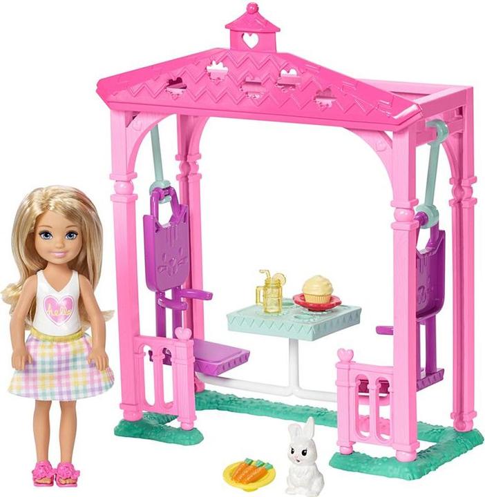 Actual product image Barbie Club Chelsea Doll and Pet Picnic