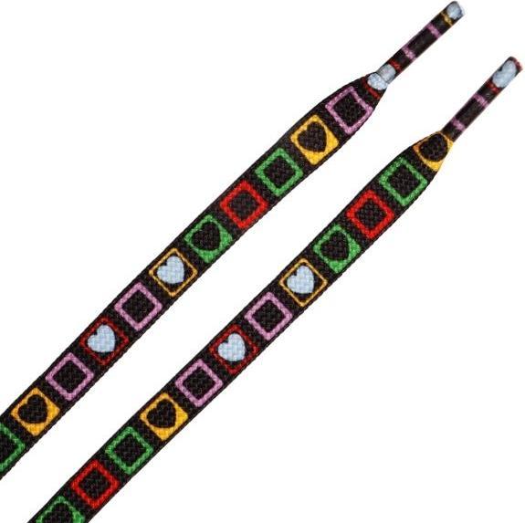 LaceGodZ 1 Paar HeartBeat Collection Schnürsenkel (100 cm)